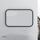 Mirror with Black Frame 60CM KZA-1712090 900*25*500