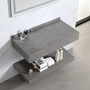 Sintered stone UP counter without basin 60C Armani gray  60x50x13cm,  Up