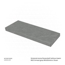 Sintered stone Downshelf without basin 80C Armani gray  80x50x4cm,  Down