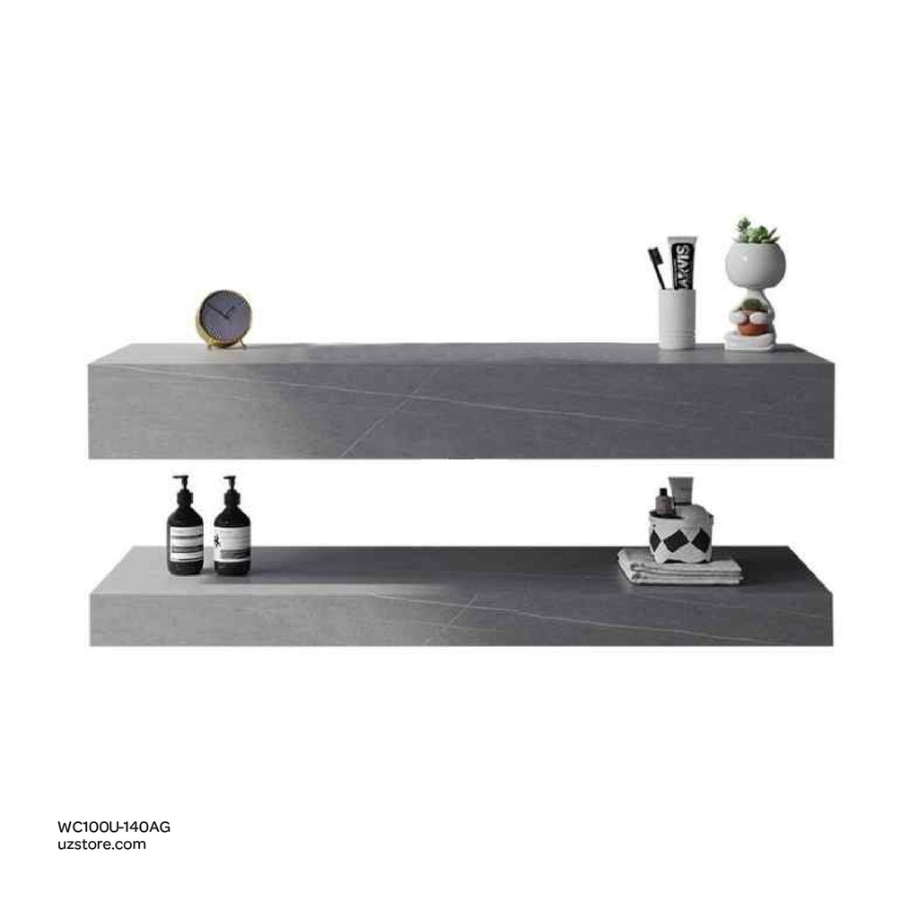 Sintered stone UP counter without basin 140C Armani gray  140x50x13cm,  Up