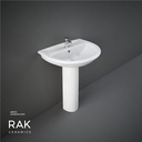 RAK-Karla Wash Basin With  Full Pedestal KR0501AWHA, KR0102AWHA