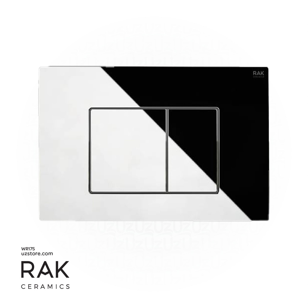 RAK Ceramic NEOFIX Rectangle D1Push Plate Glossy Chrome NEOFSRAKPPL02