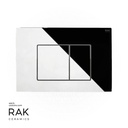 RAK Ceramic NEOFIX Rectangle D1Push Plate Glossy Chrome NEOFSRAKPPL02