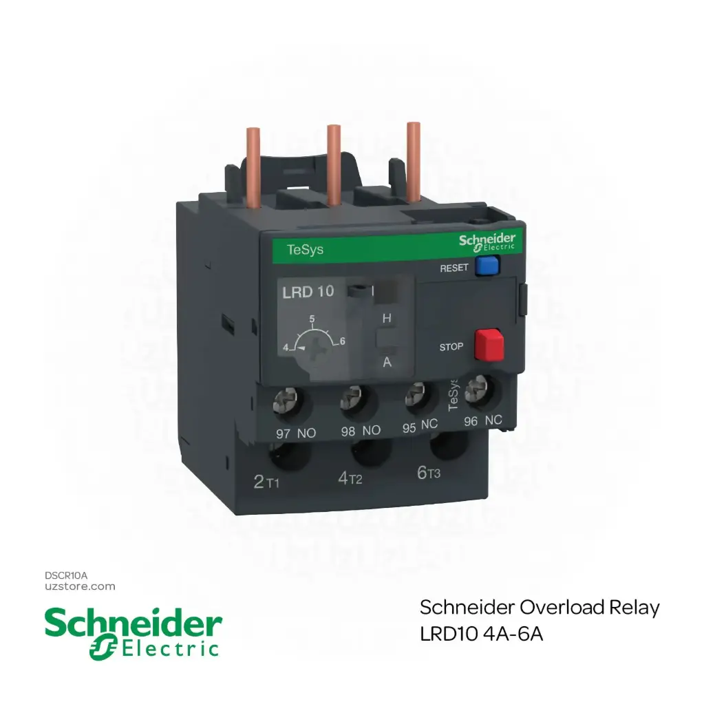 Schneider Overload Relay LRD10 4A-6A