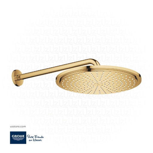 [GR26066GLF] GROHE Rainshower Cosmopolitan 310 Head shower set 380 mm , 1 spray , 26066GLF , cool sunrise