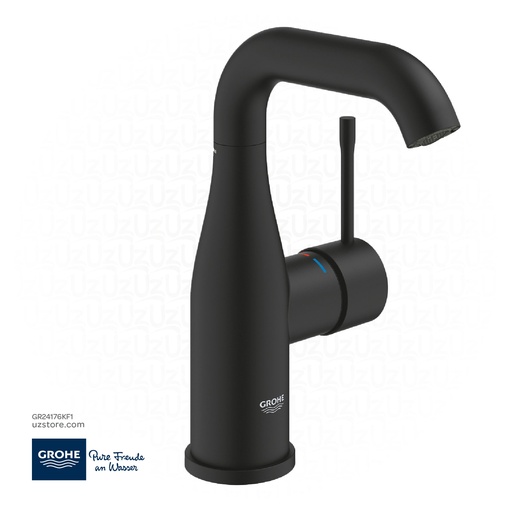 [GR24176KF1] GROHE Essence Single-lever basin mixer 1/2"
M-Size , 24176KF1 , phantom black