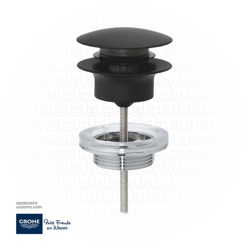 [GR29510KF0] GROHE Waste set with push-open plug , 29510KF0 , phantom black
