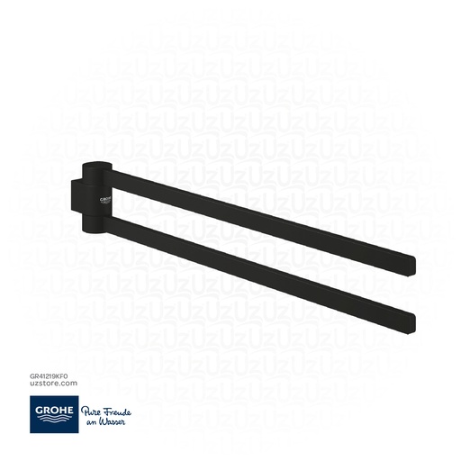 [GR41219KF0] GROHE Selection Towel holder , pivotable , 41219KF0 , phantom black