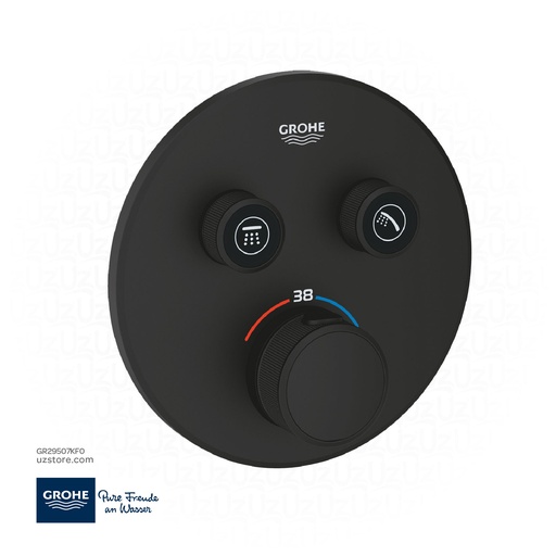 [GR29507KF0] GROHE Grohtherm SmartControl Safety mixer for concealed installation with 2 valves , 29507KF0 , phantom black