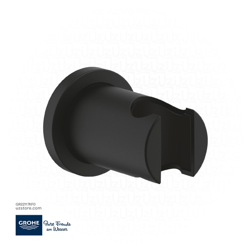 [GR22117KF0] GROHE Rainshower Wall hand shower holder , 22117KF0 , phantom black