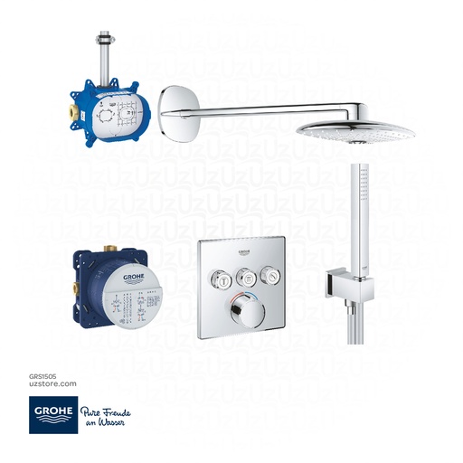 [GRS1505] GROHE SmartControl Mixer Bundle Due 360 3SC 505