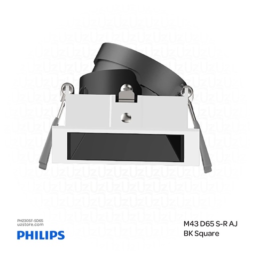 [EPH230SF-SD65] Philips LED Downlight Frame White RS378Z M43 D65 S-R AJ BK Square 824110127202