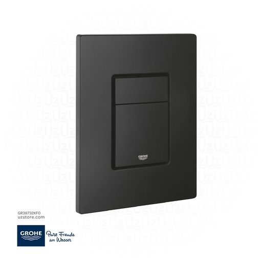 [GR38732KF0] GROHE Skate Cosmopolitan Wall plate , 38732KF0 , phantom black