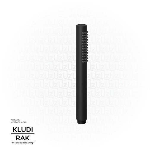 [MX1530B] Kludi RAK 1S hand-held shower DN15 Black RAK40008.BK2