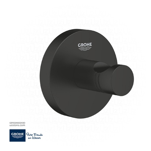 [GR1024602430] GROHE Essentials Bathrobe hook , 1024602430 , matt black