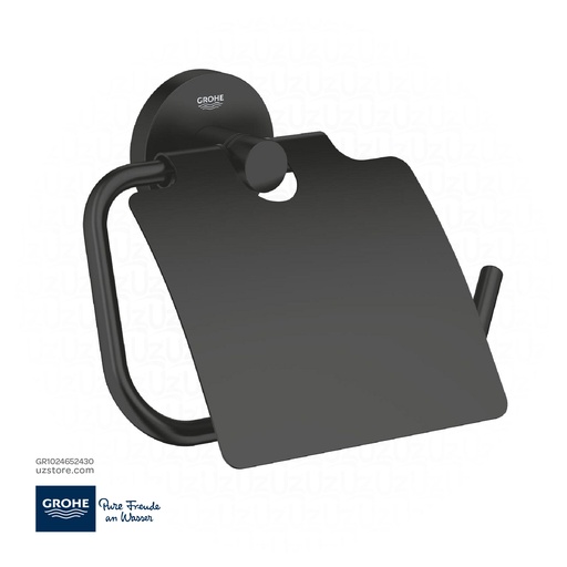 [GR1024652430] GROHE Essentials Toilet Paper Holder w/Cover 1024652430
