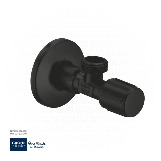 [GR1023422430] GROHE Angle valve 1/2"x1/2" , 1023422430 , matt black