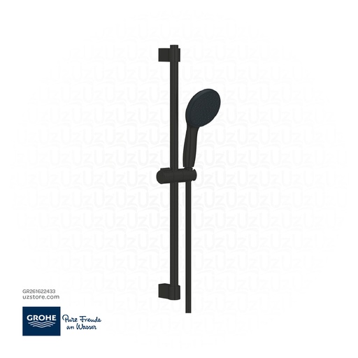 [GR261622433] GROHE Tempesta 110 Shower rail set 2 sprays (Rain , Jet) , 261622433 , matt black