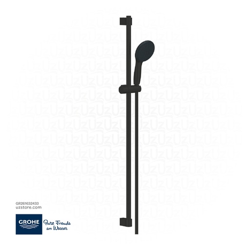 [GR261632433] GROHE Tempesta 110 Shower rail set 2 sprays (Rain , Jet) , 261632433 , matt black