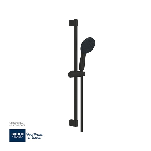 [GR269152433] GROHE Tempesta 110 Shower rail set 2 sprays (Rain , Jet) , 269152433 , matt black
