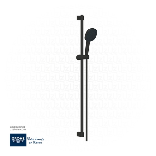 [GR269082433] GROHE Tempesta Cube 110 Shower rail set 2 sprays (Rain , Jet) , 269082433 , matt black