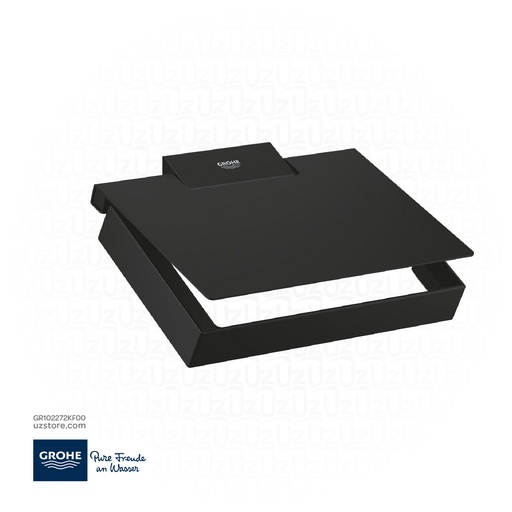 [GR102272KF00] GROHE Selection Cube Toilet paper holder , 102272KF00 , phantom black