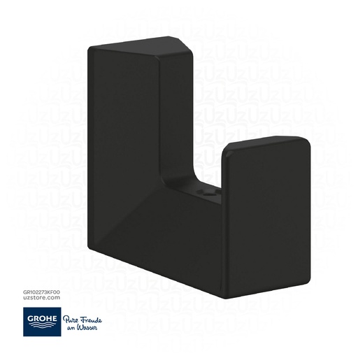 [GR102273KF00] GROHE Selection Cube Bathrobe hook , 102273KF00 , phantom black