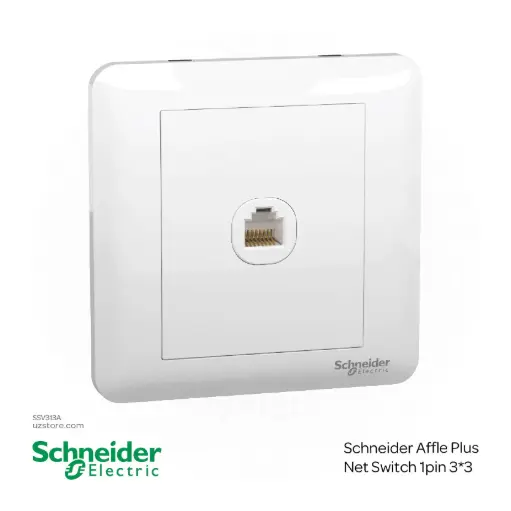 [SSV313A] Schneider Affle Plus Net Switch 1pin 3*3