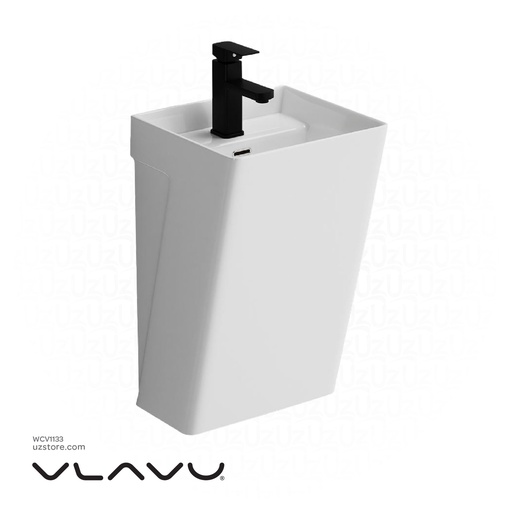 [WCV1133] Vlavu Wall-hung basin
 Fixing to wall with back 380*340*600mm CB 39.0071