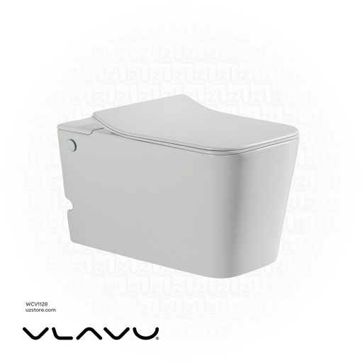 [WCV1128] Vlavu wall-hung toilet ( WC ) P-trap: 180mm roughing-in , UF seat cover  575*360*325mm CB.12.0005-Z+S250mm