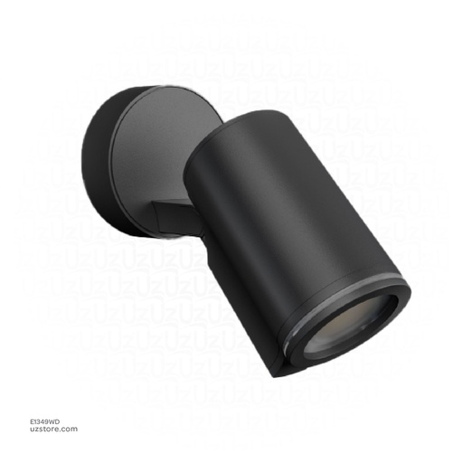 [E1349WD] Outdoor LED light, Matt Black, Die casting aluminum+glass, GU10, 105*105*170mm, SH-W202293-1