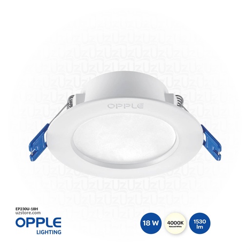[EP230U-18H] OPPLE LED Down Light  RC-US-R175 18W, 4000K-WH-GP Natural White 540001060810