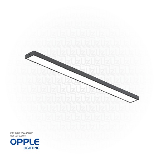 [EP234U2200-35HW] OPPLE LED Linear Light 35W U2-LBG0212003503 , 200*1200 , White , 4000K Natural White , 529000028000