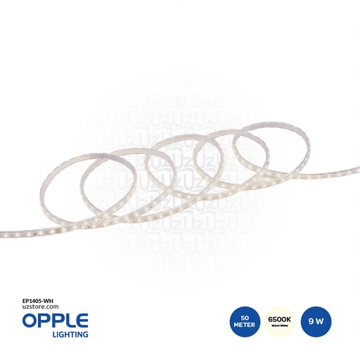 [EP1405-WH] OPPLE LED Strip Light U 50M 2835-9W-WF-865-12P-S , 6500K Daylight 504000019100