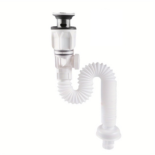 [P279F] Magic Hose With Waste Copling 1-1/4"  Flowtech