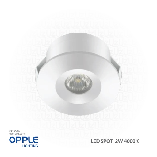 [EP230-2H] OPPLE LED Spot RF-E 2W-4000-25D-WH-GP 4000K Natural white 541003092810 