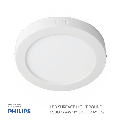[EPH232DL-24D] PHILIPS LED Surface Light Round DL252 G2 SF RD LED 2000 6500K 24W 11" Cool Daylight 929002636301