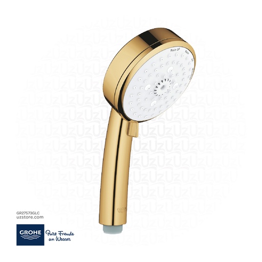 [GR27573GLC] GROHE Tempesta Cosmopolitan 100 Hand shower 4 sprays , 27573GLC Cool Sunrise