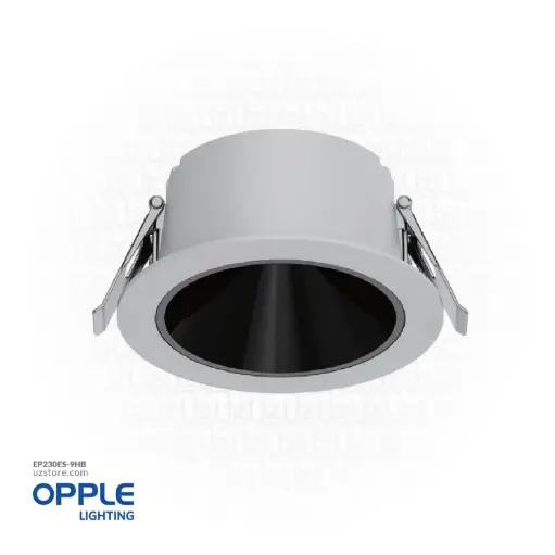 [EP230ES-9HB] OPPLE LED ES Down Light  RC-ESVII R75-9W-4000K-BK Black Natural White, 540001380200