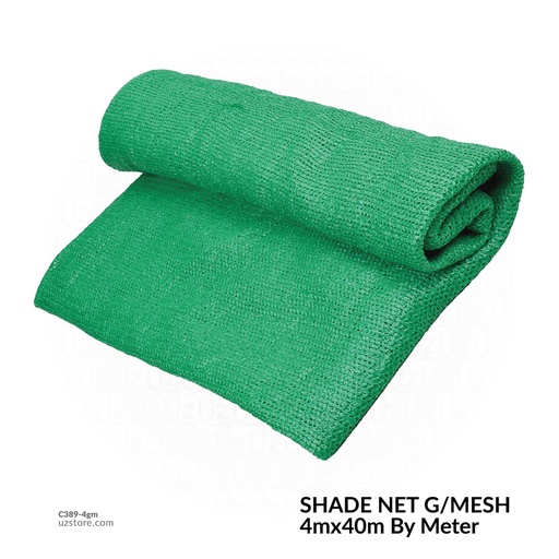 [c389-4gm] SHADE NET G/MESH 4m*40m By Meter