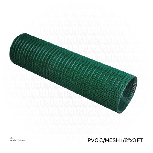 [C521] PVC C/MESH 1/2"x3 FT