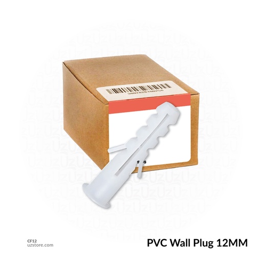 [CF12] PVC Wall Plug 12MM