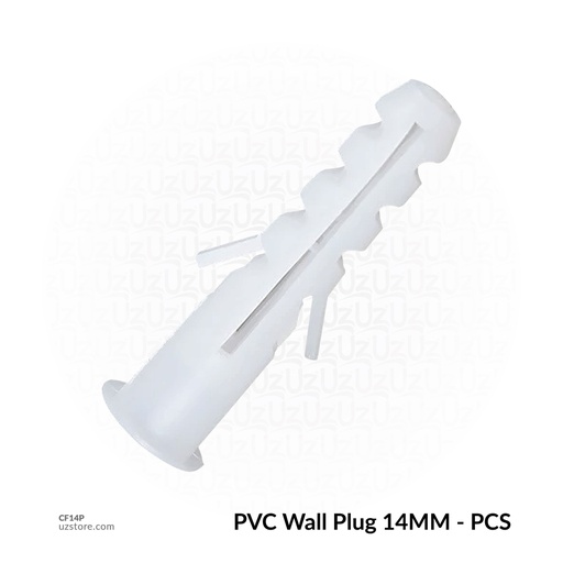 [CF14P] PVC Wall Plug 14MM - for PCS