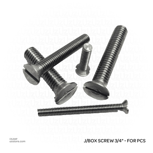 [CSJ34P] J/Box Screw 3/4" - for PCS