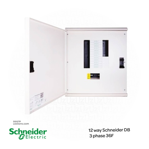 [DS12TP] 12 way Schneider DB 3 phase 36F