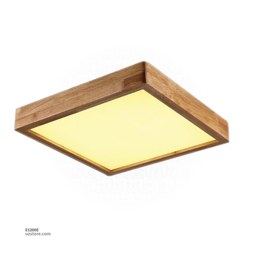[E1200E] مصباح سقف LED مربع  X2072