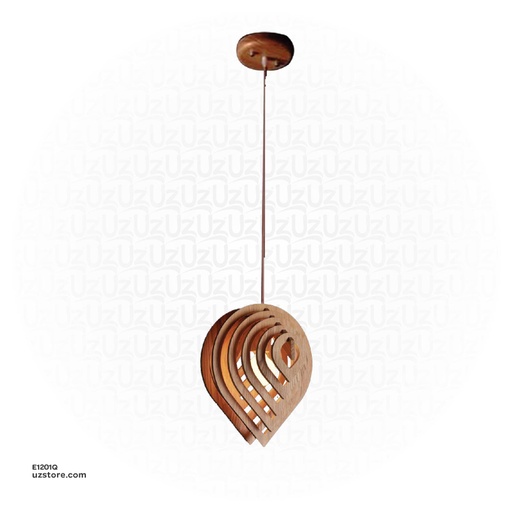 [E1201Q] Woody celling Light - Heart OGS-WL11 (P)