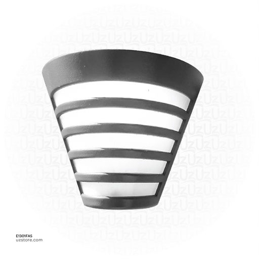 [E1301FAS] OutDoor Wall Light W943 Dark Grey 3W 3000K