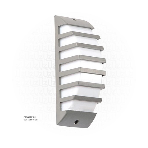 [E1301FESH] LED Outdoor Wall LIGHT  JKF26/ST3W WH Sliver