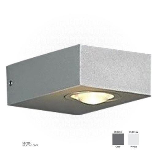 [E1301ES] LED Outdoor Wall LIGHT 800-2 WW Silver
